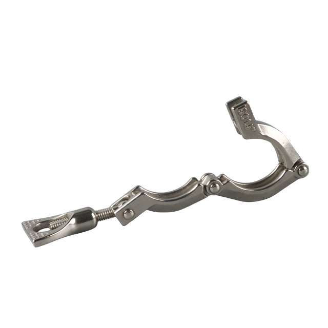 Stainless Steel Customized High Pressure Tri Clover Clamps for Pipe/tube