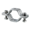 Stainless Steel Double Bolted Welding Pipe Bracket