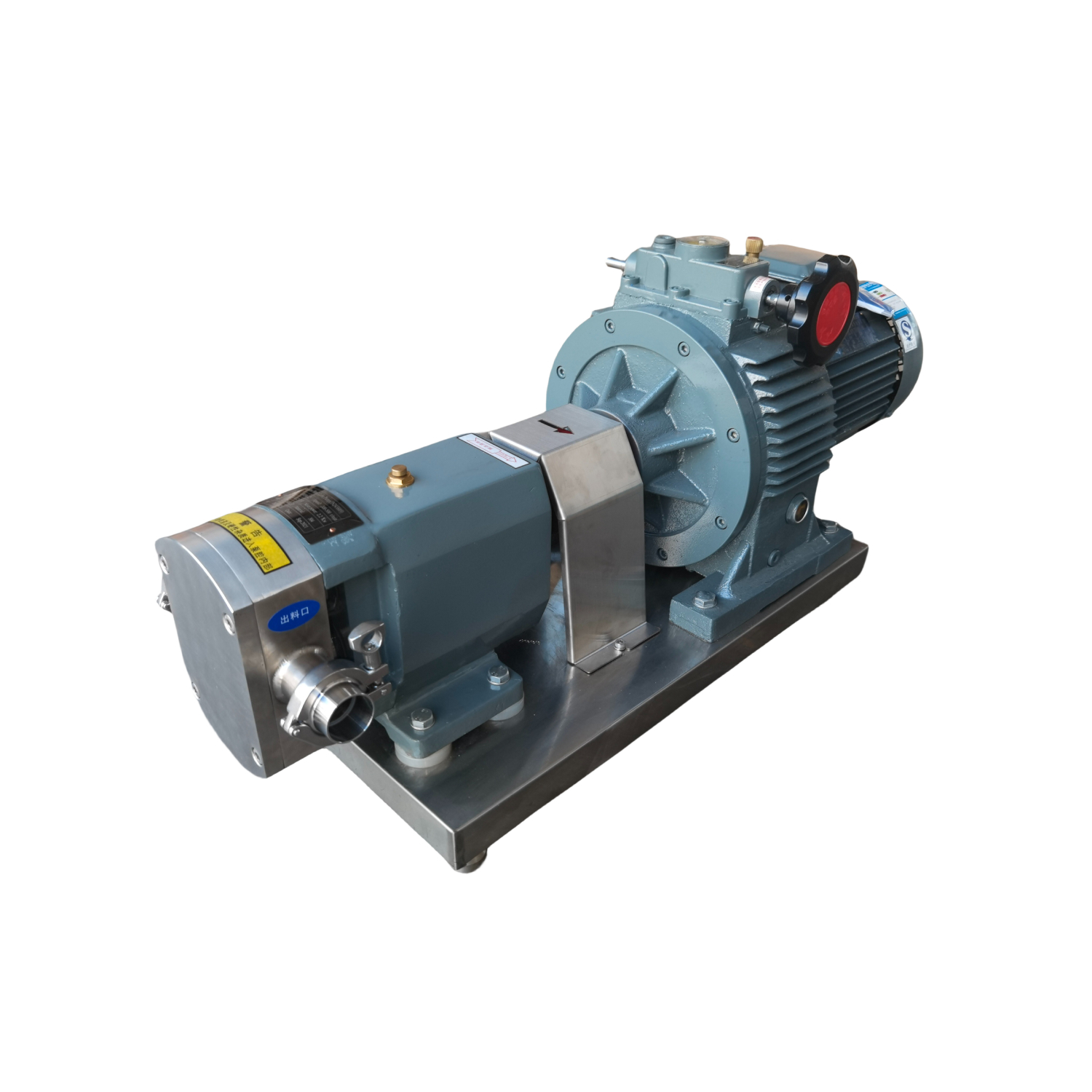 SS316L High Suction Head Variable Speed 22kw Transfer Pump with Pressure Relief Valve