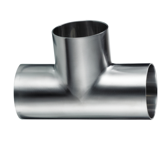 Stainless Steel Hygienic Corrosion Resistant DIN11851 BPE-S7WWW Welded Tee JN-FT-23 7012