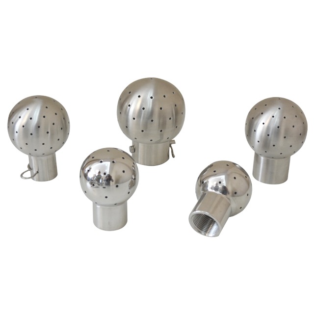 Stainless Steel Sanitary Spray Welded Cleaning Ball