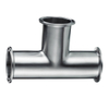 Stainless Steel Sanitary Grade SMS 3A Single Outlet Tee Short Clip JN-FT-23 2012