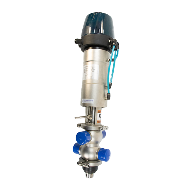 Sanitary Stainless Steel Single Seat Pneumatic Intelligent Mixproof Valve
