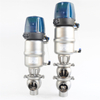 Stainless Steel Hygienic Intelligent Air Actuated Flow Diversion Valve