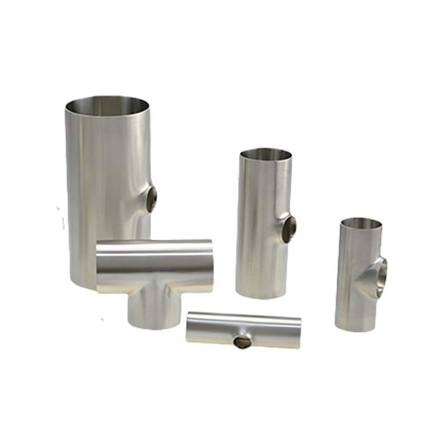 Stainless Steel Sanitary 3A-7RMP ISO1127 Quick Fix Weld Pipe Fittings Tee JN-FT-23 3015