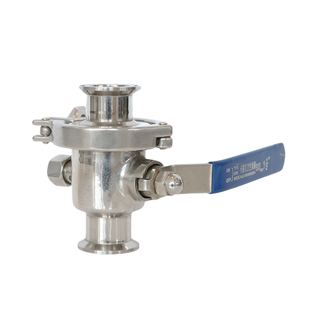 Sanitary Stainless Steel Manual Non-Retention Tri Clamp Knock-Down Ball Valve