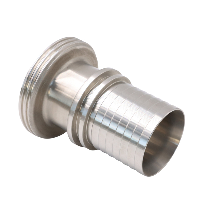 Stainless Steel 316 Sanitary High Pressure Male Hose Nipple For The Water Industry