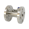 Sanitary Stainless Steel Full Bore Floating Flange End Ball Valve with Manual Actuator 