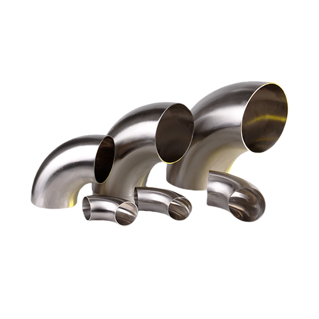 Stainless Steel Food Grade DIN11850 SMS-SL2WS SMS JN-FT-20 2002 Welded 45 Degree Long Elbow Fitting