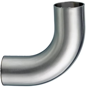 Stainless Steel 304 Sanitary BPE.BS4825 DIN JN-FT-20 1007 Welded Polished Short U Elbow