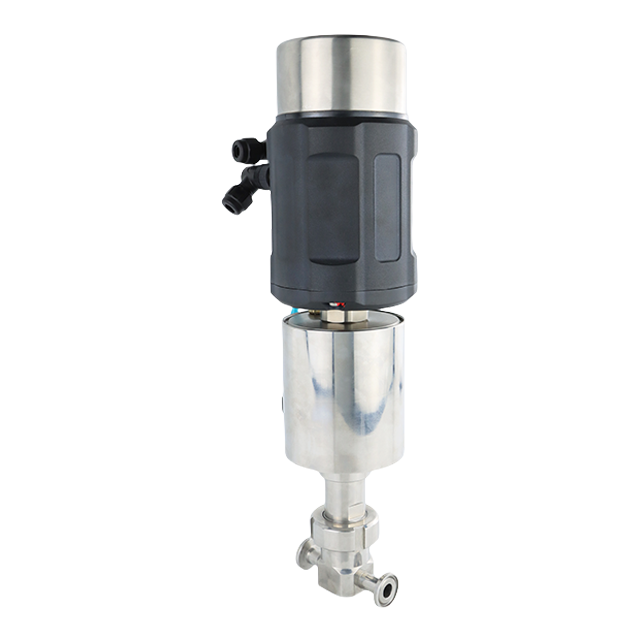 Sanitary Stainless Steel Intelligent Clamped Micro Flow Control Valve 