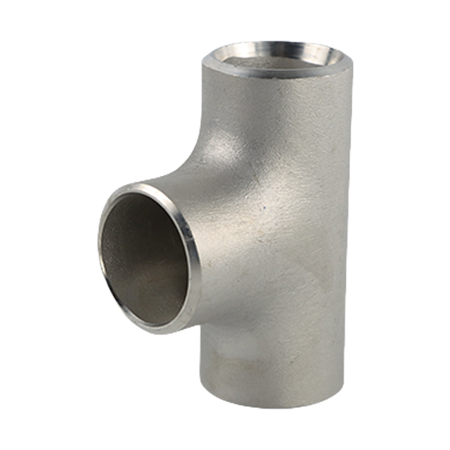 Stainless Steel Sanitary 7W-AS1528.3 Pipe Fitting Tee Reducer with Beveled End