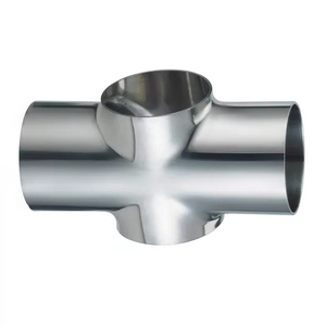 Stainless Steel Sanitary Grade SMS JN-FT-20 ISO1127 Equal Steel Cross for Food Industry