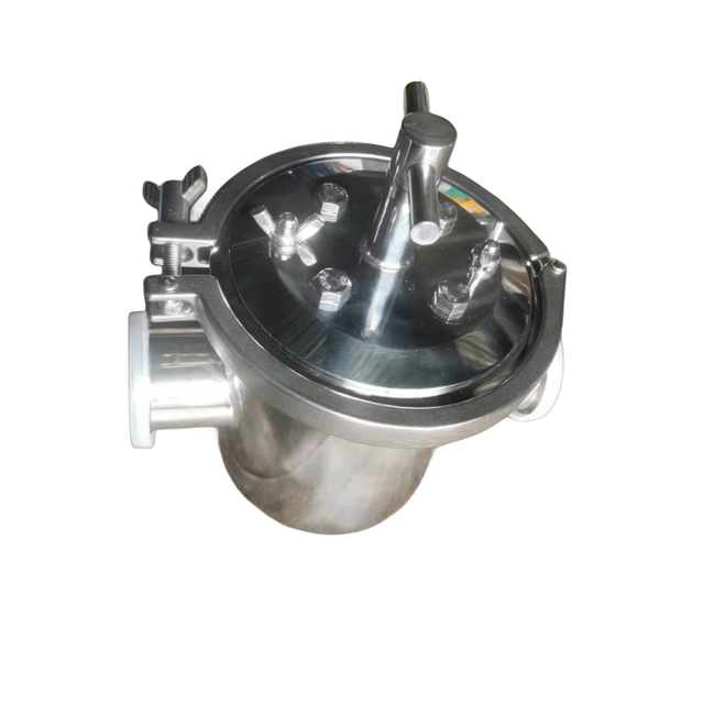 SS316L stainless steel sanitary Tri Clamp magnetic basket filter for Water Treatment