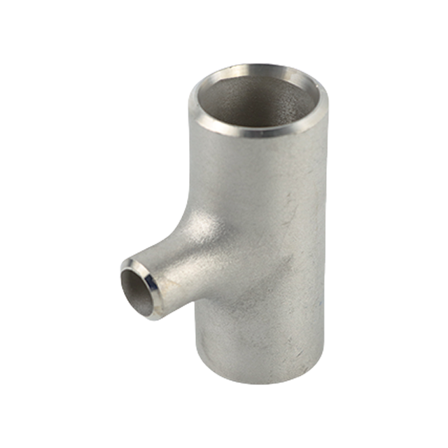 Stainless Steel Sanitary AS DIN11851 RIT Seamless Butt Weld Reducing Tee Pipe Fitting