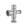 Stainless Steel Customized High Frequency Tri-Clamp Tubular Gauge Valve for Food Industry
