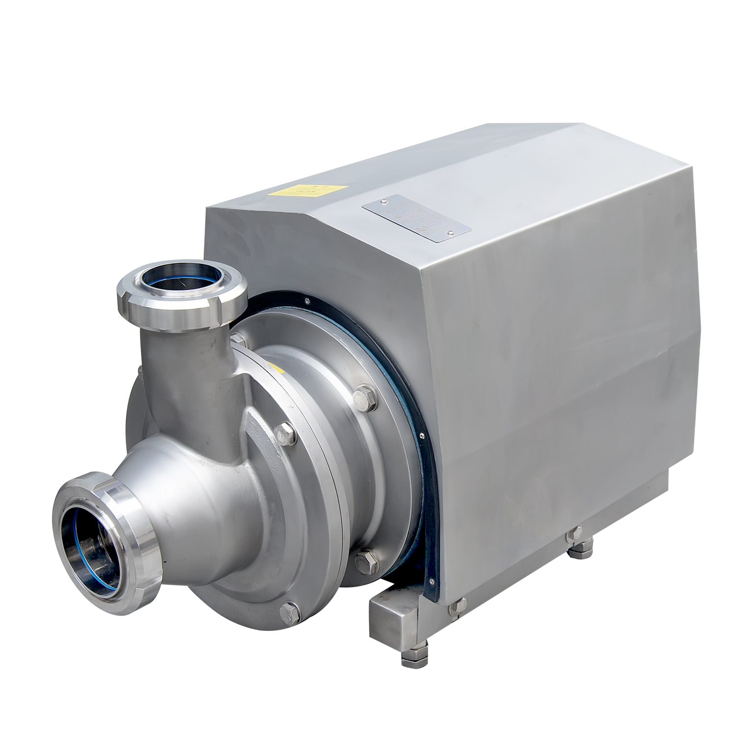 Stainless Steel Food Grade 0.55kw-22kw Horizontal Centrifugal Pump with Open Impeller