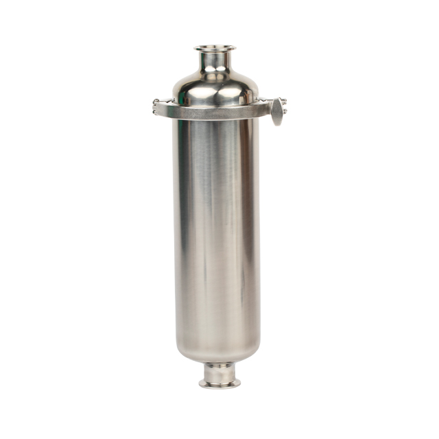 Stainless Steel Hygienic Single Cartridge High Flow In Line Filter 