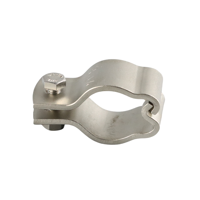 Stainless Steel Round Pipe Double Bolted Pipe Bracket