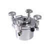 Stainless Steel Sanitary Round Pressure Manhole with Sight Glass