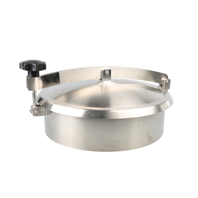 Stainless Steel Round Pressureless Autoclave Manhole with Single Cross Arm