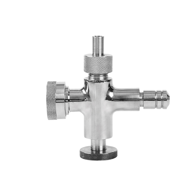 Stainless Steel Customized High Frequency Tri-Clamp Tubular Gauge Valve for Food Industry