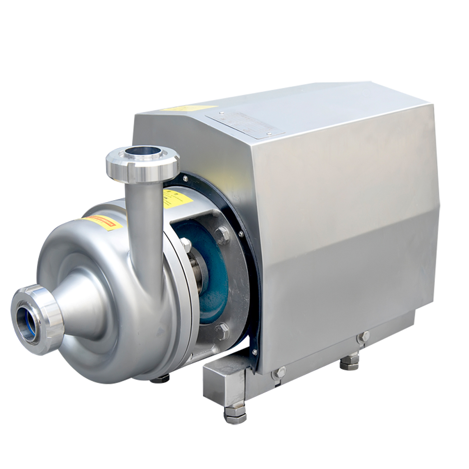 Stainless Steel Hygienic 15kw Single Mechanical Seal Self Priming Centrifugal Pump for Beverage