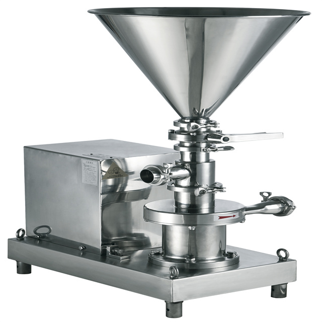 Stainless Steel Food Grade Single Stator Rotor High Shear Mixer Inline Liquid Blender Pumps with Trolley