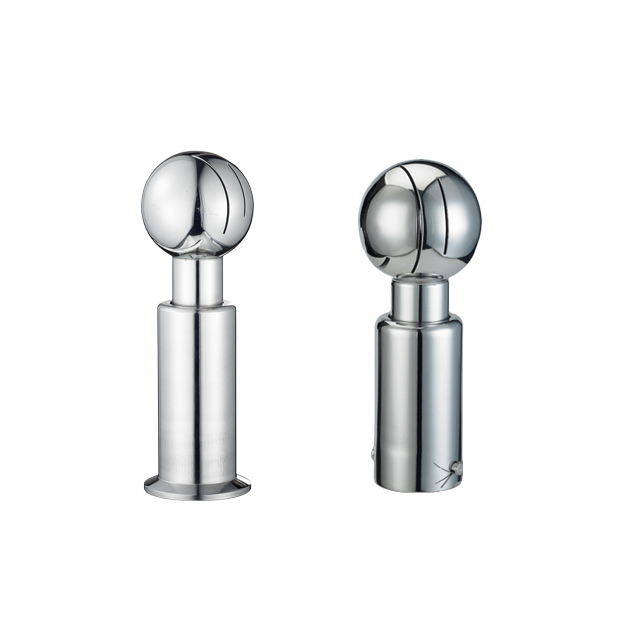 Stainless Steel Sanitary Clamp 360 Degree Rotary Ball 