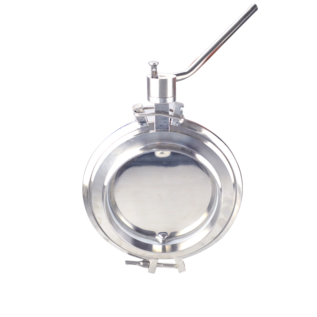 Stainless Steel Hygienic Grade Rotometering fine dosing valve