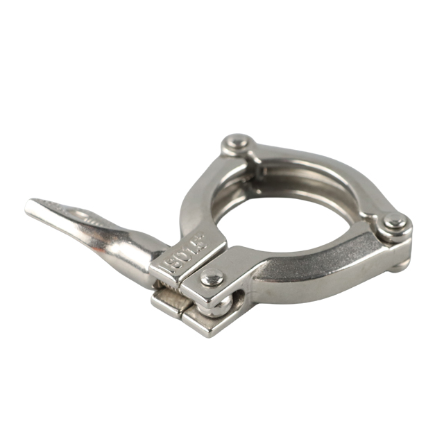 SS316L Customized Quick-Loading Round Pipe Clamp 
