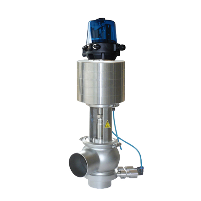 Stainless Steel Sanitary Single Seat Unique Basic Mixproof Valve 
