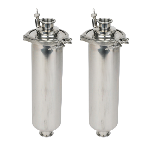 Stainless Steel Sanitary High-Temperature In Line Filter for Milk Water