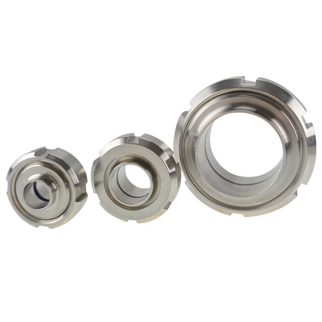Stainless Steel Sanitary CNC Products Pipe Fitting Union