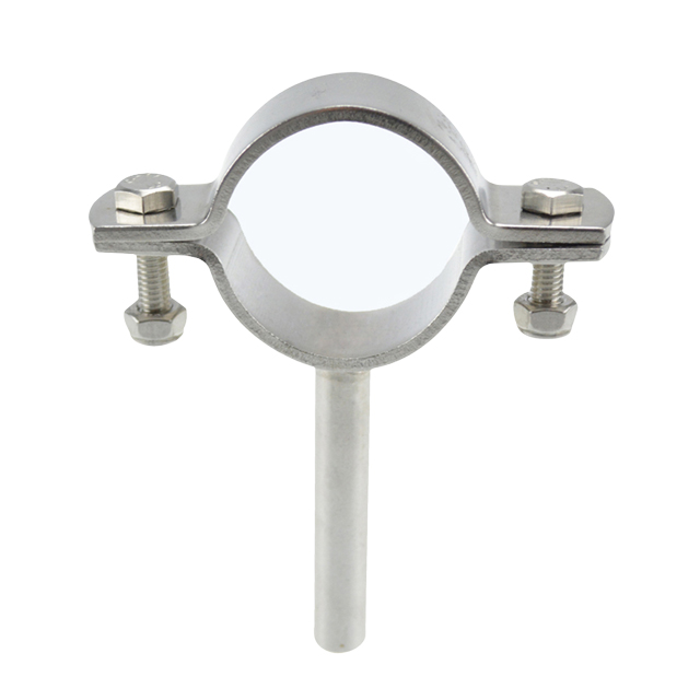 Stainless Steel Hex Type Pipe Post Bracket with Protective Part