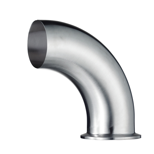 Stainless Steel Sanitary Grade SMS-S2WK SMS JN-FT-20 2001 45-Degree Welded Short Elbow For Dairy 