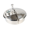 Stainless Steel Hygienic Circular Side Swing Opening Access Manway with Peripheral Closing
