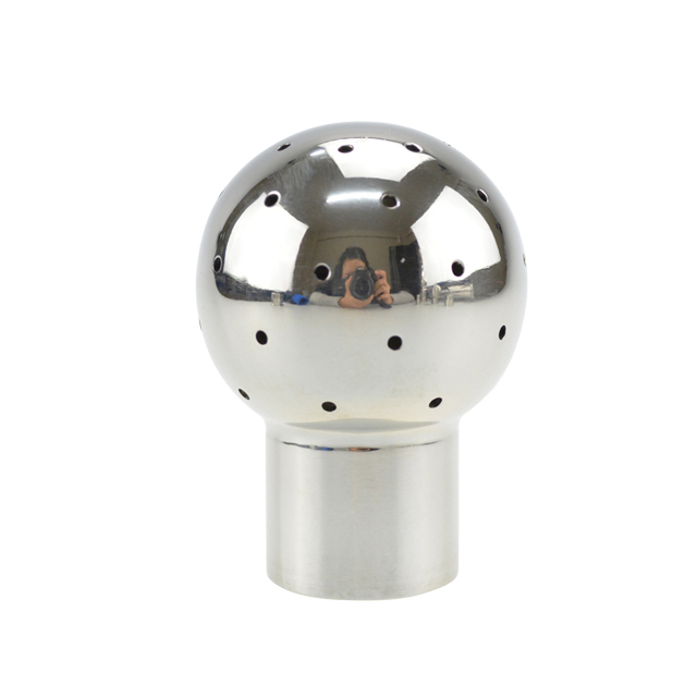 Stainless Steel Sanitary Polished Fixed Spray Ball for Tank 