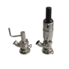 Stainless Steel Hygienic Ultra Clean Clamped Tank Bottom Valve