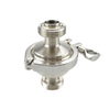 Stainless Steel Middle Clamp High Accuracy Submersible Check Valve 