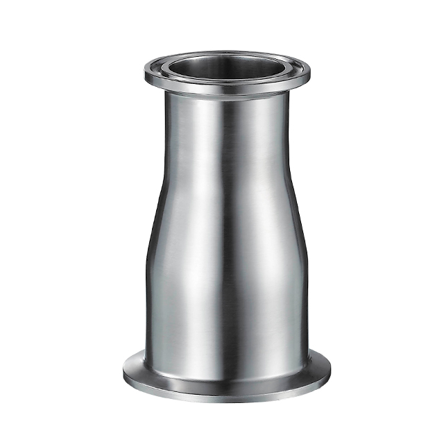 BPE JN-FT-20 7018 Stainless Steel Sanitary Welded Eccentric/Concentric Reducer Short 