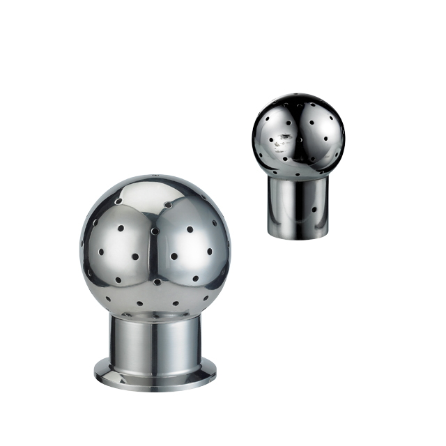 Stainless Steel Sanitary Clamp Cleaning Ball For Tank