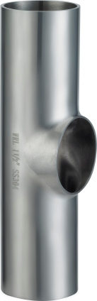 Stainless Steel Sanitary 7W-AS1528.3 Short Welded Tee JN-FT-23 5016