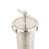 Stainless Steel Sanitary High-Temperature JN-STJY-23 1001 In Line Filter with sampling for Milk Water