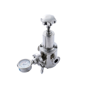 Stainless Steel High Purity Relief Pressure Air Flow Control Valve 