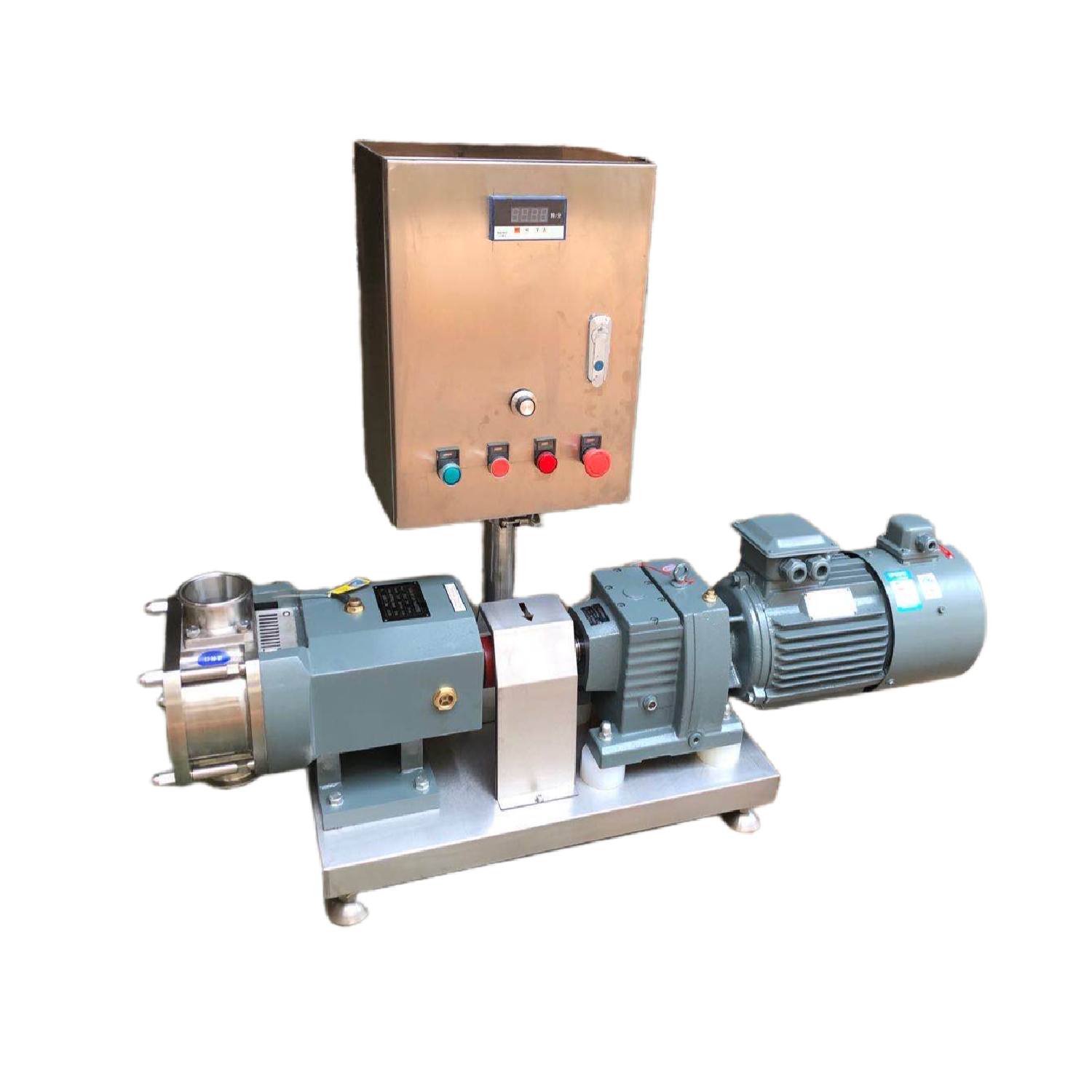 SS316L Stainless Steel Food Grade Union Connection 22kw Lobe Pump for Chocolate