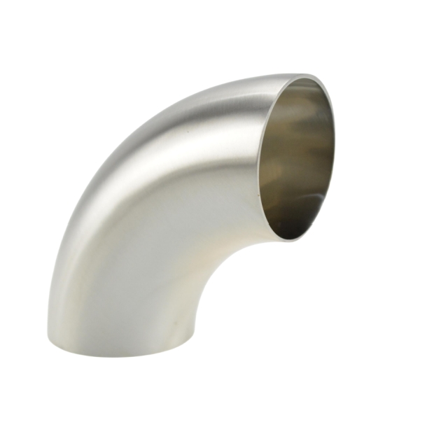 Stainless Steel Food Grade SMS 90° Extremely Short Welded Elbow