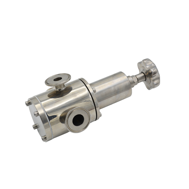 Stainless Steel Sanitary Direct Acting Relief Valve with Clamping Ends 