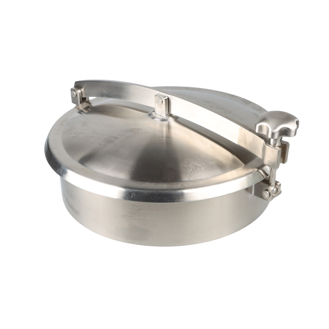 Stainless Steel No Dead Angle Atmospheric Pressure Manhole with Ss Handle