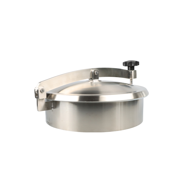 Stainless Steel Round Pressureless Autoclave Manhole with Single Cross Arm